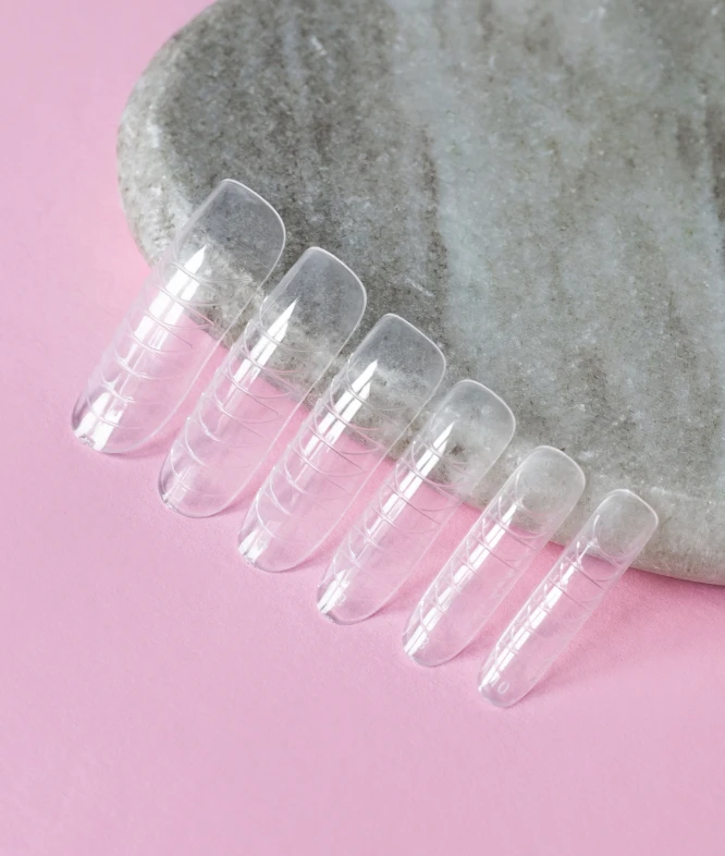 Saute Nails Dual Form Natural 120 pcs — Photo 3