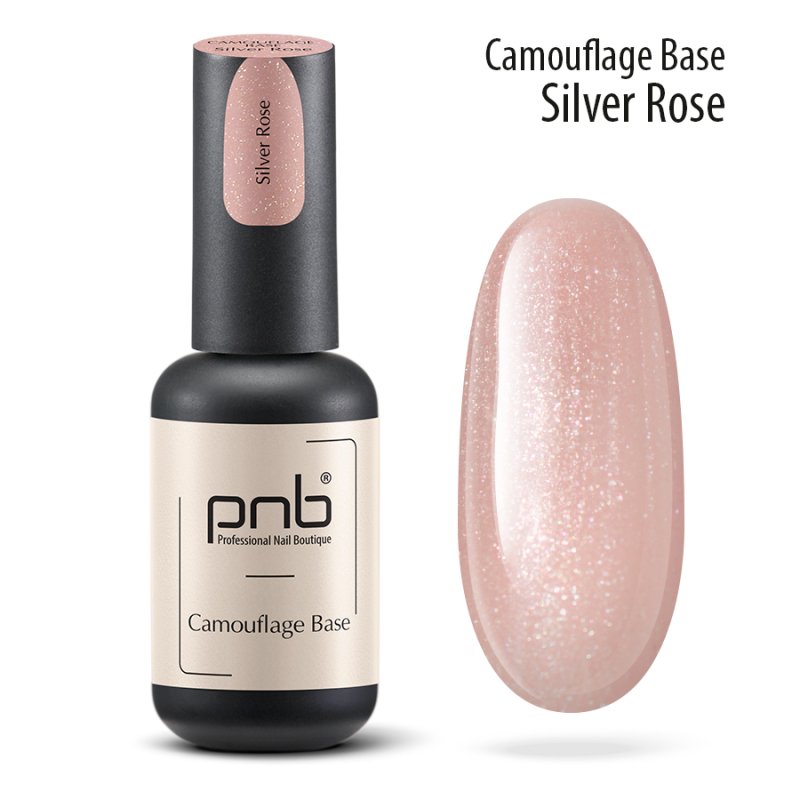 PNB Camouflage Base Silver Rose, 8ml — Photo 2