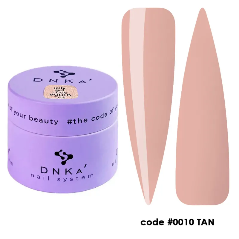 DNKA Jelly Gel 10 Tan, 15ml — Photo 2