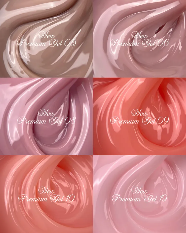 Luna Gel Premium 09, 50ml (coleccion La Ballerina) — Photo 3