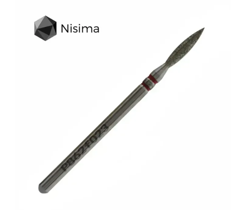 Nisima fresa de diamante p862f023, rojo — Photo 2