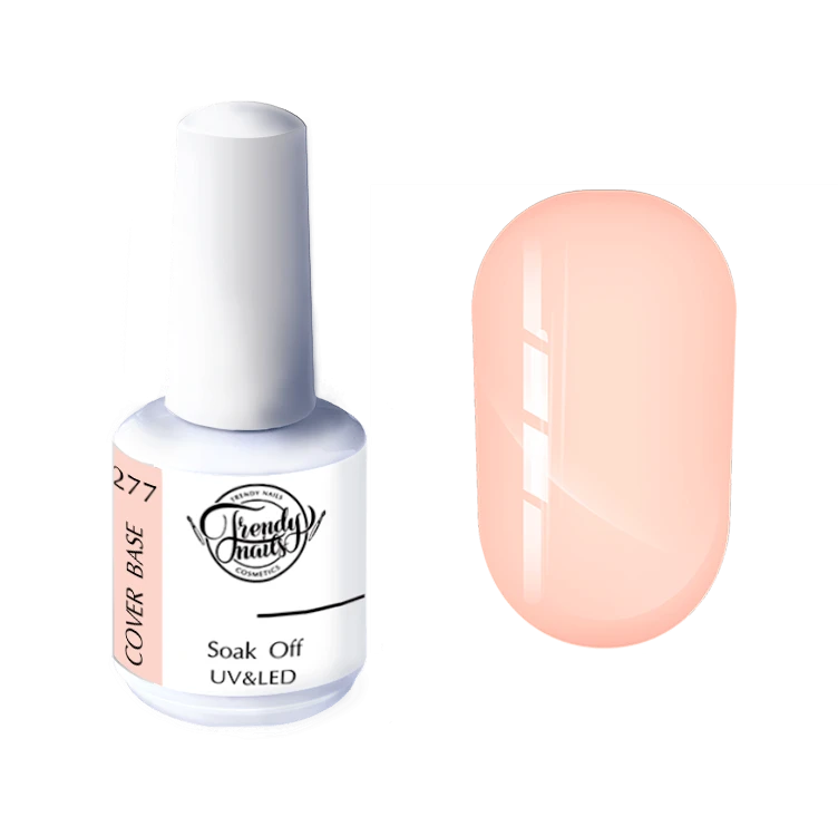 Trendy Nails Cover Base 277, 15ml — Photo 2