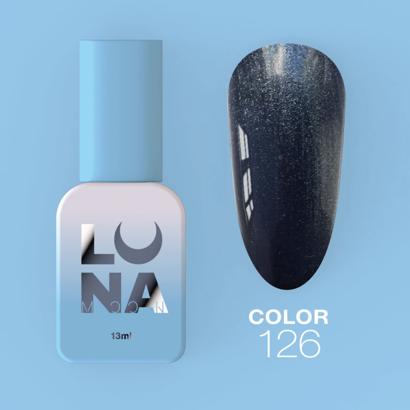 Esmalte semipermanente LunaMoon 126, 13ml — Photo 2