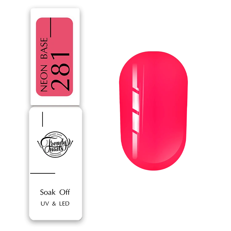 Trendy Nails Neon Base 281, 8ml — Photo 2