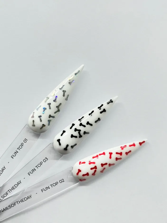 NAILSOFTHEDAY Fun Top 01, 10 ml — Photo 4