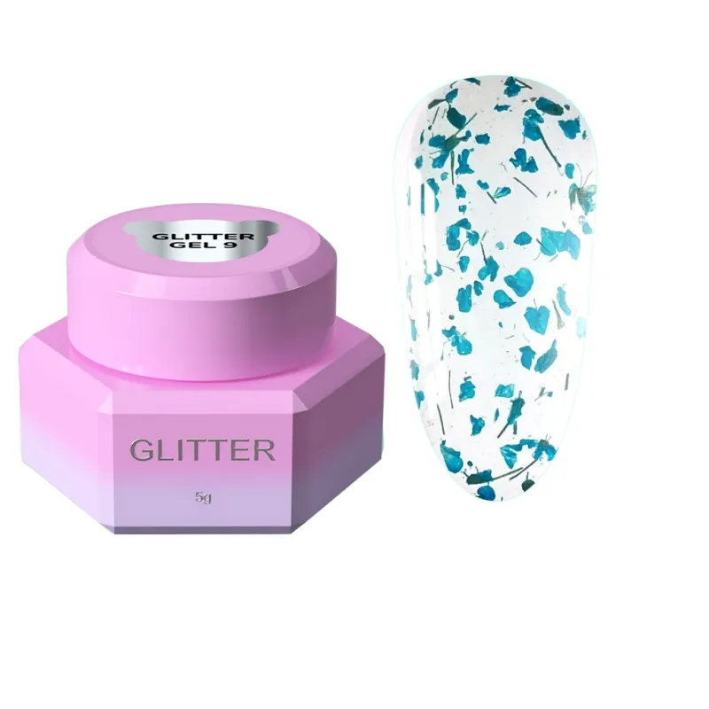 YOUARECUTE Glitter Gel 09, 5ml — Photo 2