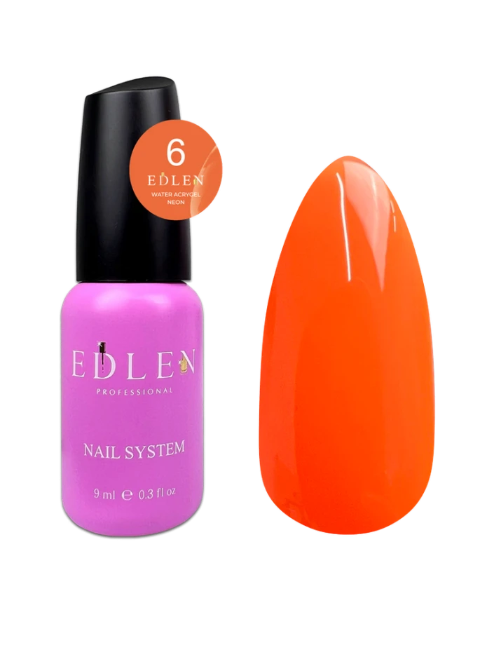 Edlen Water Acrygel Neon 06, 9ml — Photo 2
