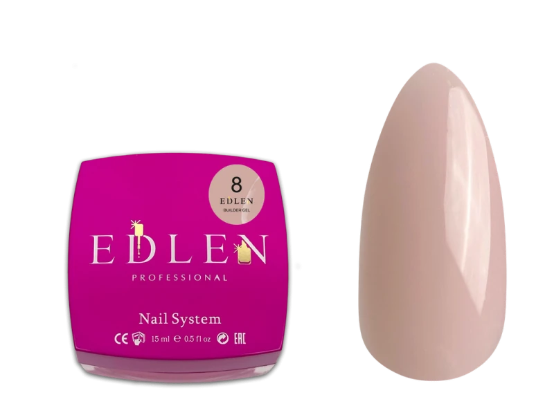 Edlen Builder Gel 08, 15ml — Photo 2