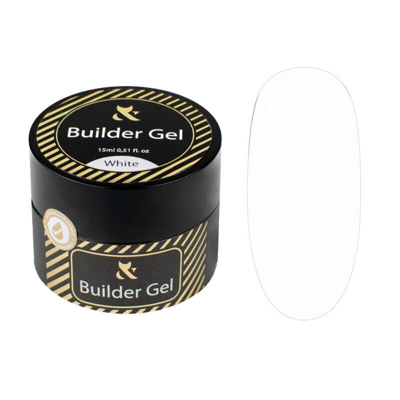 F.O.X Builder gel White, 15ml — Photo 2