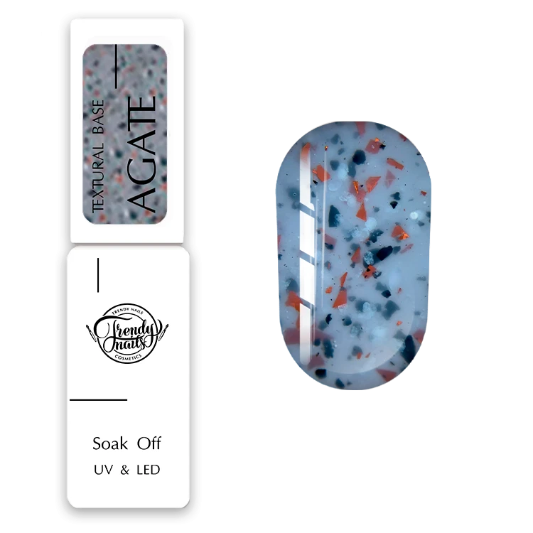 Trendy Nails Textural Base Agate, 8ml — Photo 2