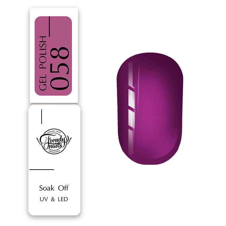 Trendy Nails Esmalte Semipermanente 58, 8ml — Photo 2