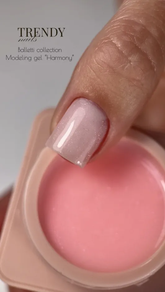 Trendy Nails Modeling Gel Relevé Rose, 30ml — Photo 2