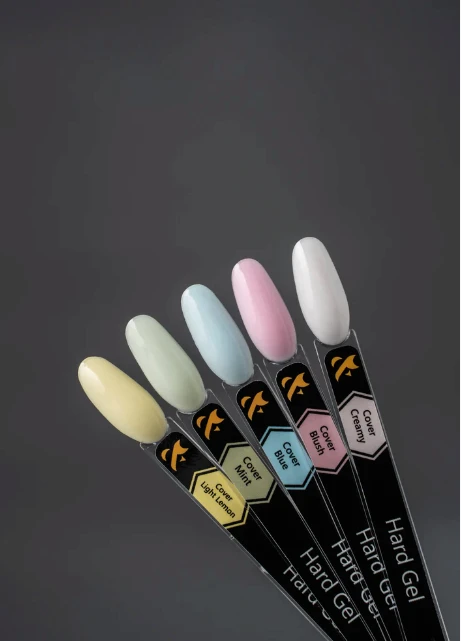 F.O.X. Hard gel Cover Blue, 15 ml — Photo 3