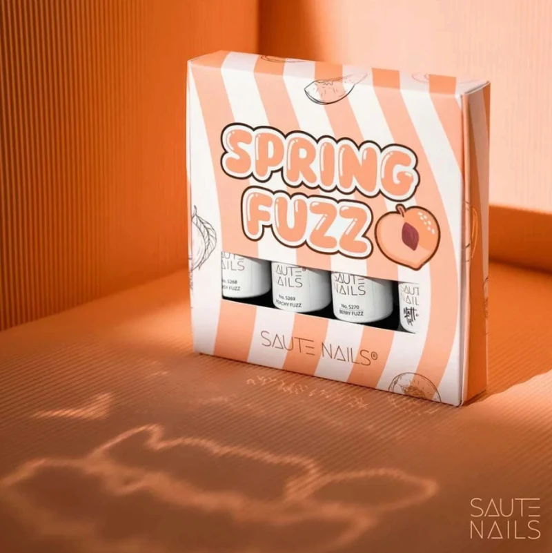 Saute Nails Colección Spring Fuzz (3 esmaltes+top matt) — Photo 2