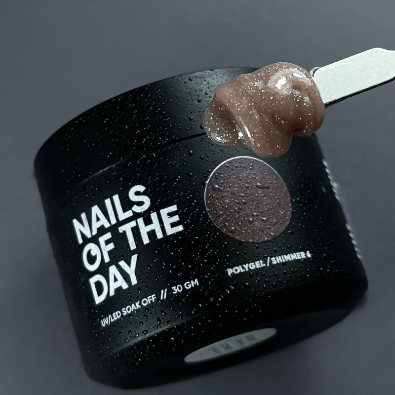 NAILSOFTHEDAY Polygel Shimmer 06, 30g — Photo 3