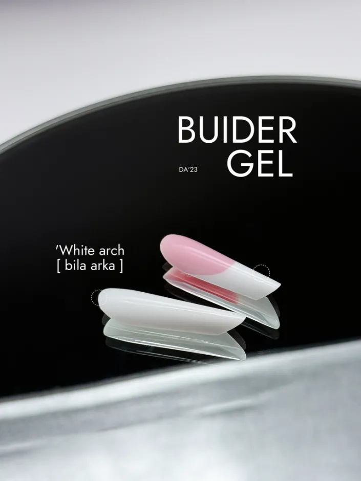 DA23 Builder Gel White Arch, 30ml — Photo 3