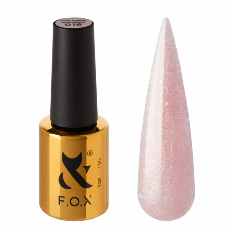 F.O.X Tonal Top 016, 7 ml — Photo 2