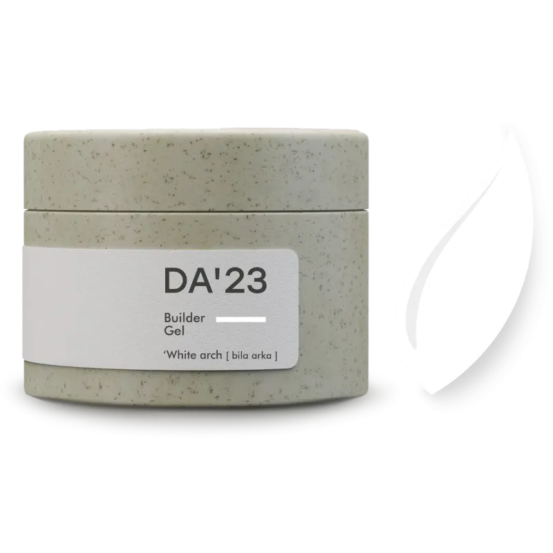 DA23 Builder Gel White Arch, 30ml — Photo 2