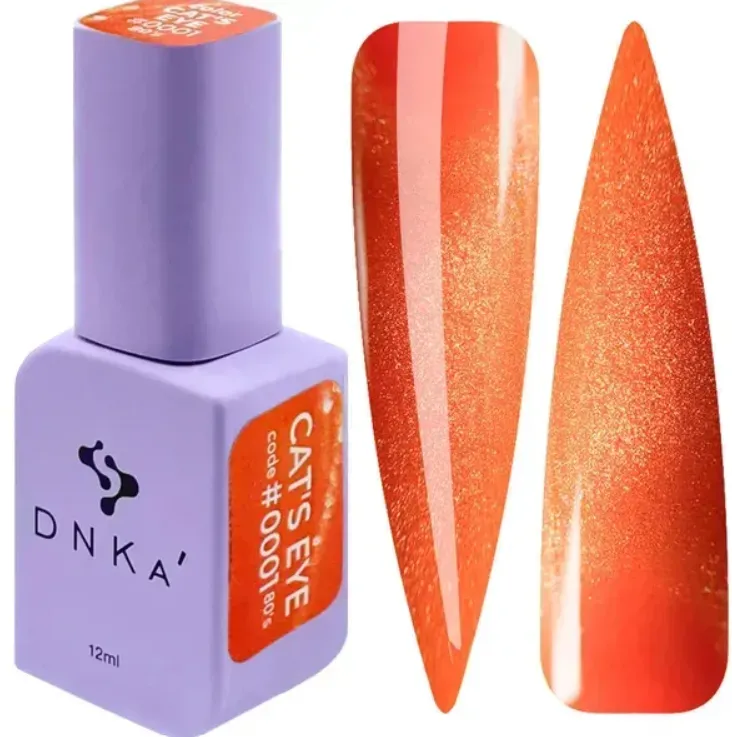 DNKA Esmalte Semipermanente Cat Eye 80&#039;s 01, 12ml — Photo 2