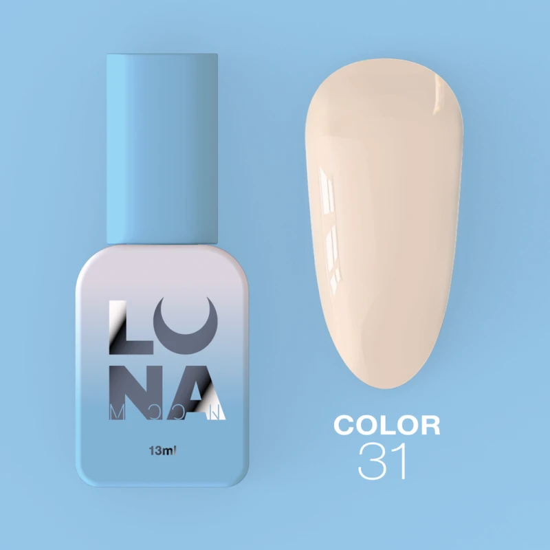 LunaMoon 31 semi-permanent nail polish, 13 ml — Photo 2