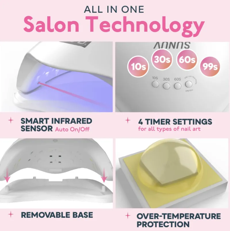 SUNUV Sun5 Plus Lampara ORIGINAL, Blanco — Photo 4