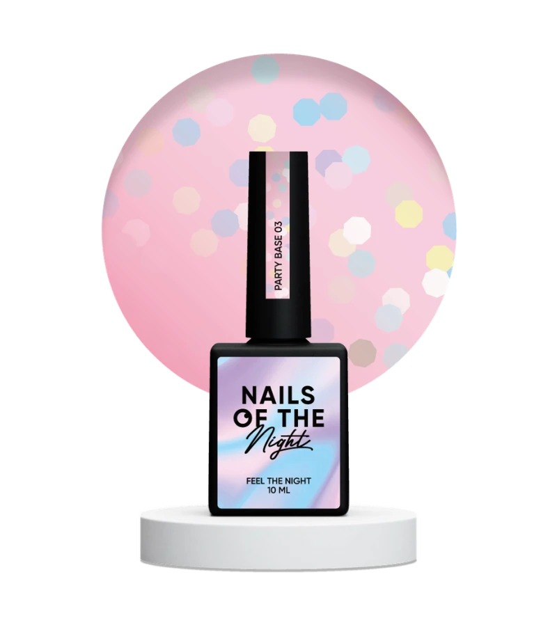 NAILSOFTHENIGHT Party base, 03, 10 ml — Photo 4