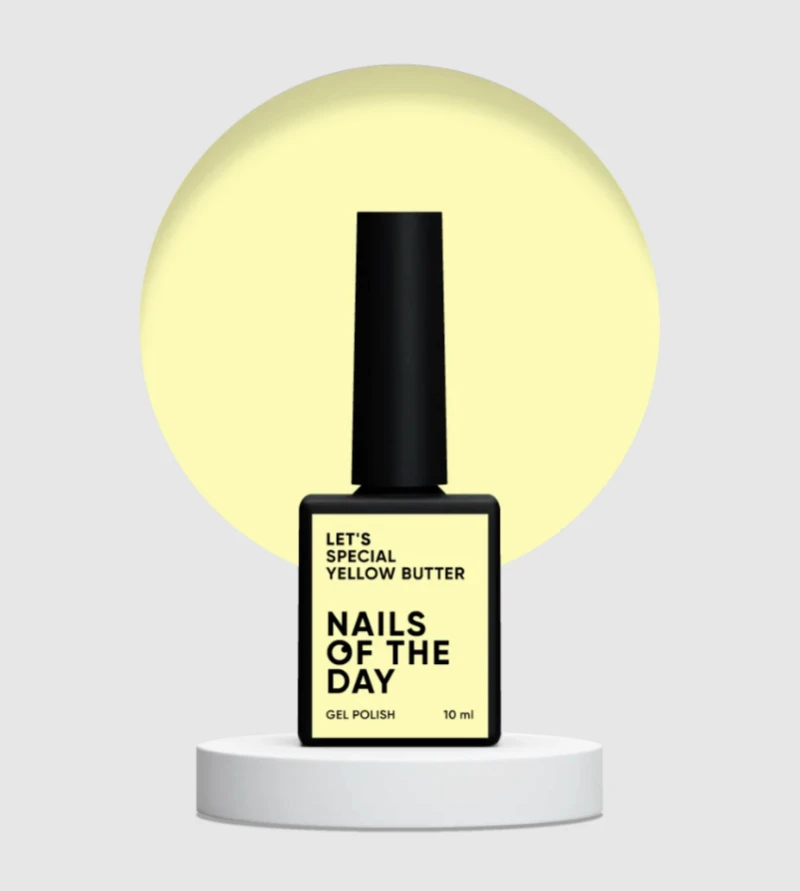 NAILSOFTHEDAY Let’s Special Yellow Butter, 10ml — Photo 2