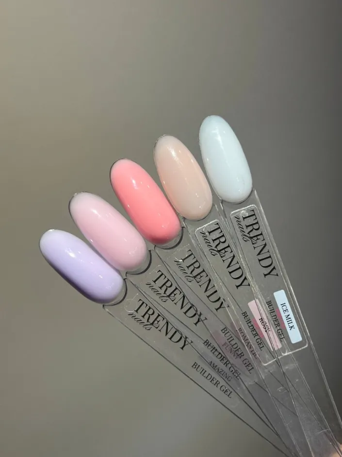 Trendy Nails Coleção de 5 Géis Builder em Frasco de 30 ml #1 — Photo 3