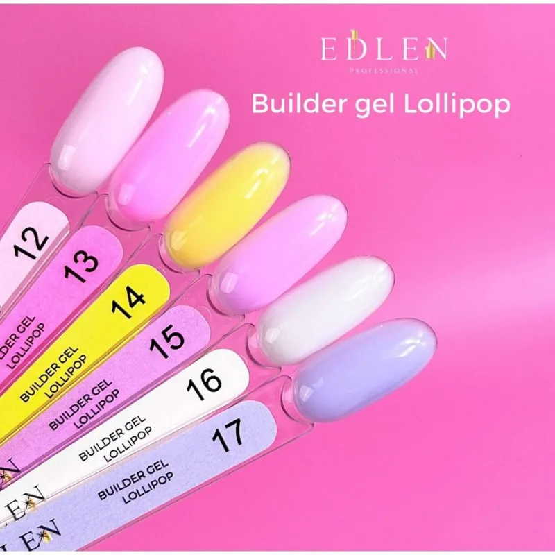 Edlen Builder Gel 16 Lollipop, 15ml — Photo 3