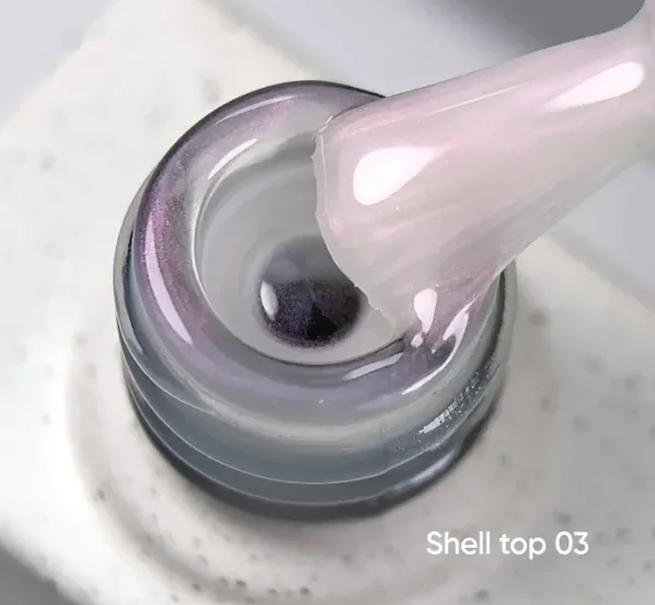 NAILSOFTHEDAY Shell Top 03, 10ml — Photo 2