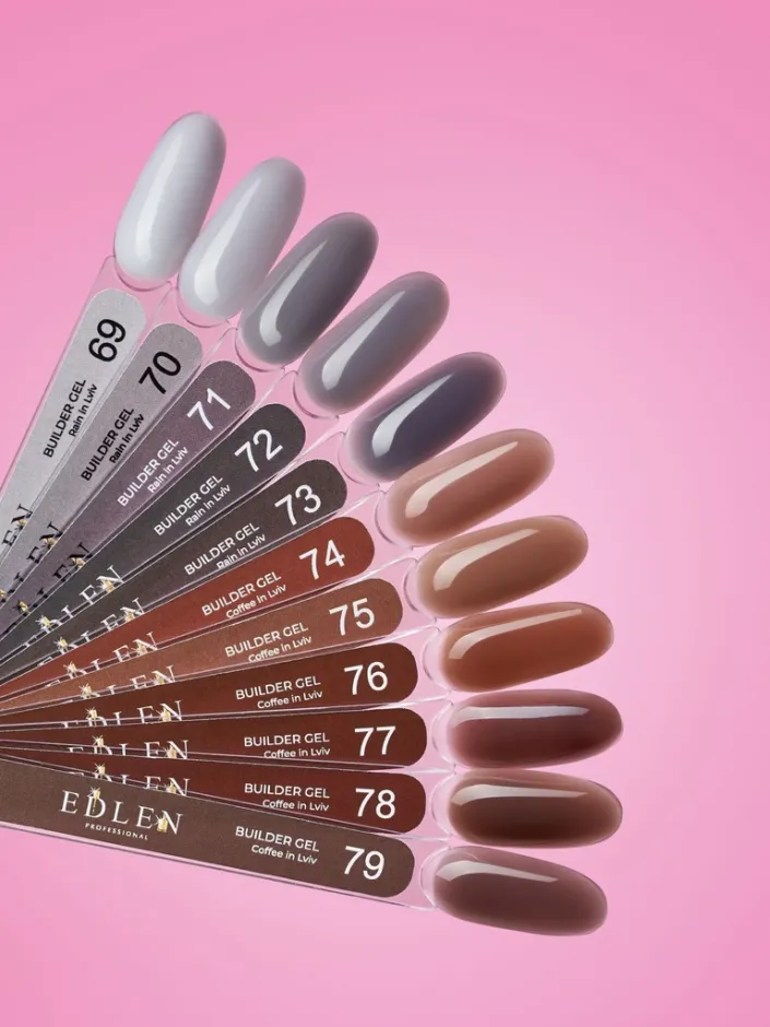 Edlen Builder Gel 73 Lviv, 15ml — Photo 3