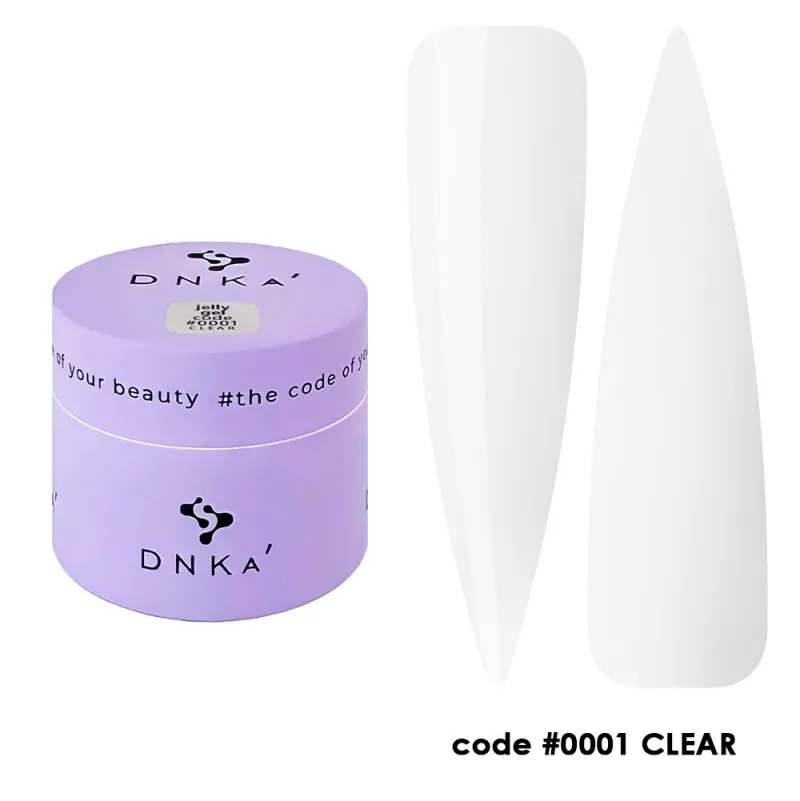 DNKa Gel Jelly 01 Clear, 15 ml — Photo 2