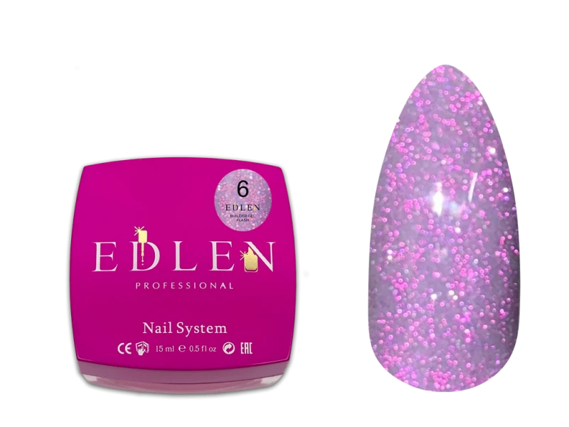 Edlen Builder Gel 06 Flash, 15ml — Photo 2