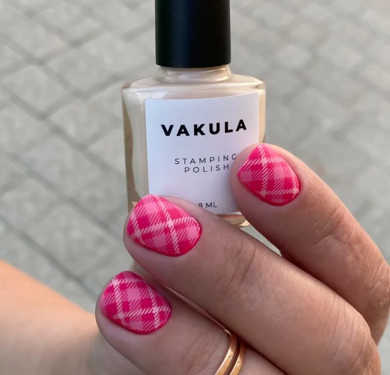 Placa Art Stamping by Vakula Tartan (mini) — Photo 3