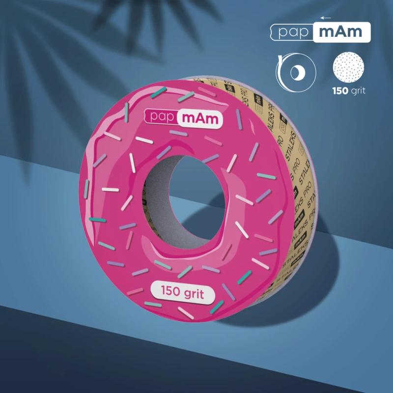 STALEKS Limas desechables PapMam en el rollo 150 grit — Photo 2