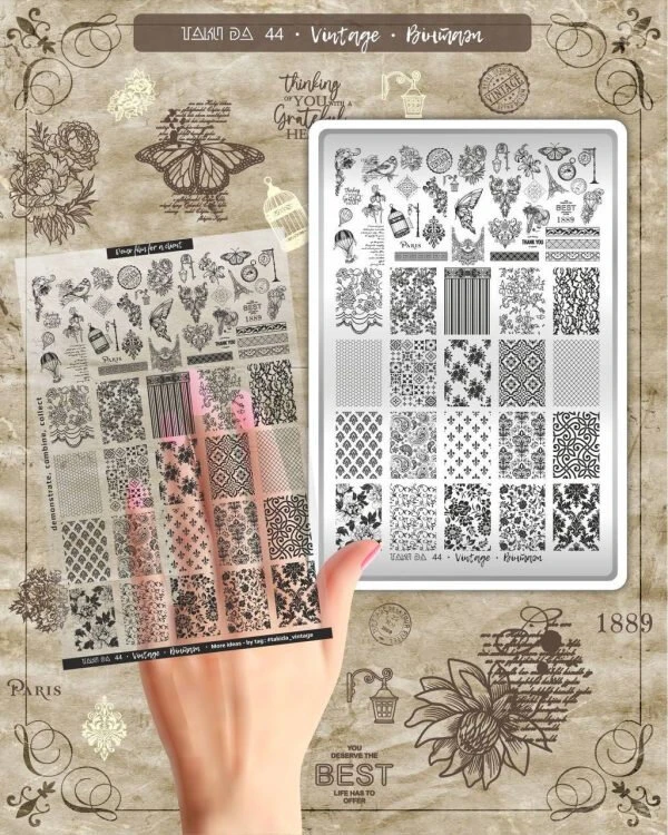 Placa para Estampar TakiDa con Demo hoja, 44 — Photo 3