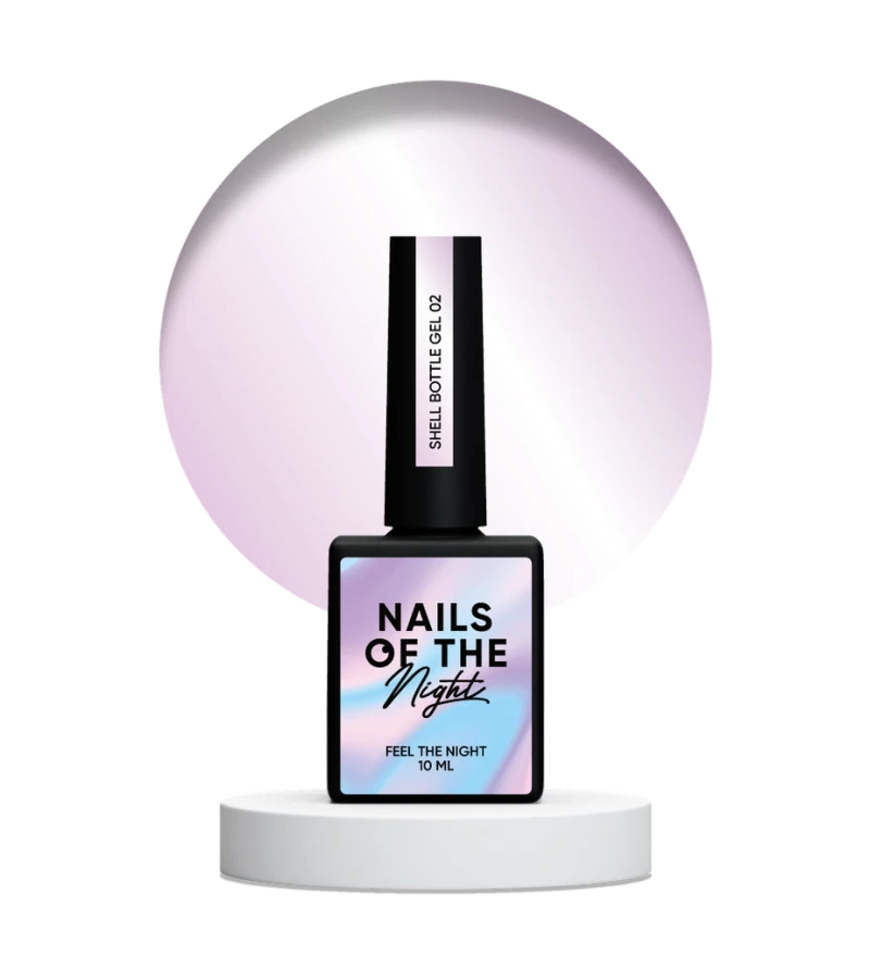 NAILSOFTHENIGHT Shell Bottle gel 02, 10 ml — Photo 6
