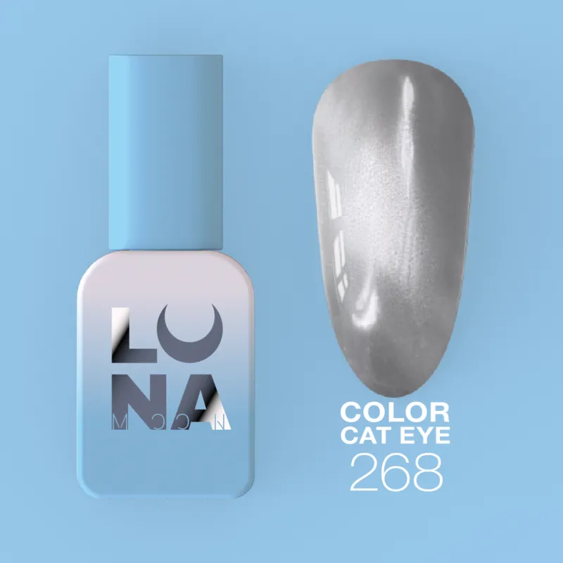 Luna Esmalte Semipermanente 268, 8ml (Cat Eye) — Photo 2