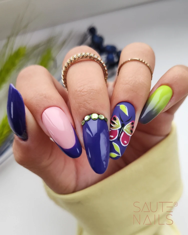 Saute Nails Esmalte semipermanente S244, 8ml — Photo 5