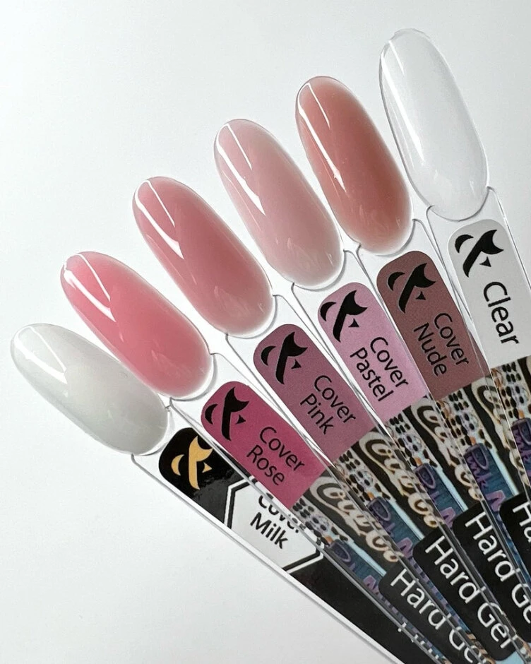 F.O.X Hard gel Cover Nude, 50ml — Photo 3
