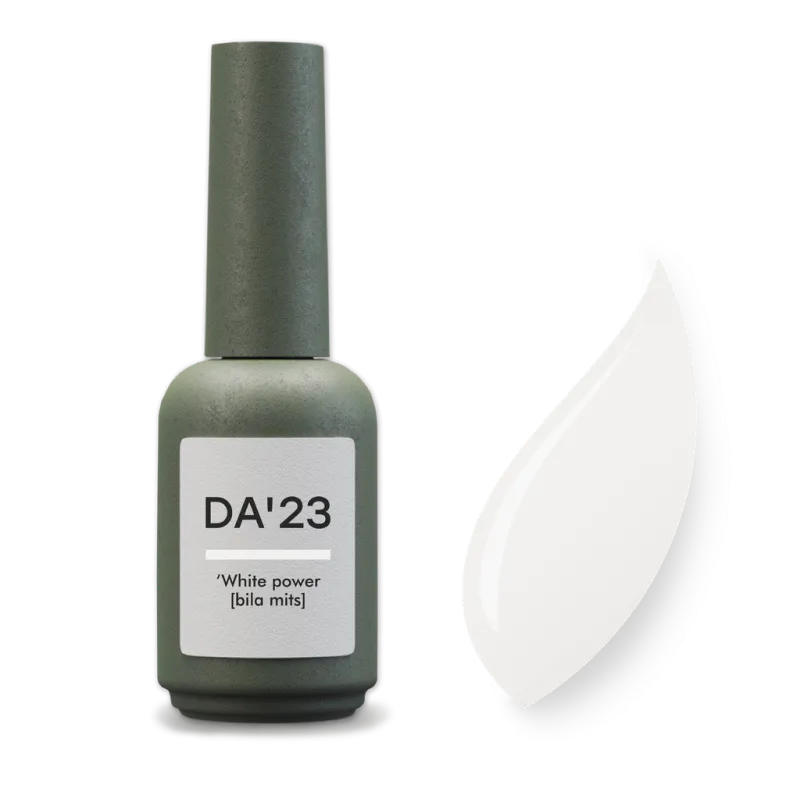 DA23 Fiber Gel White Power, 14ml — Photo 2