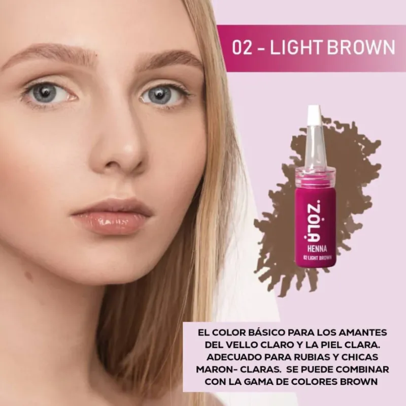 ZOLA Henna 02 Light Brown, 10g — Photo 2