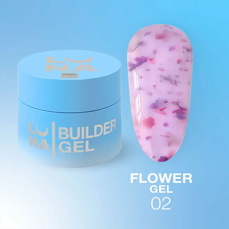 Luna Flower Gel 02, 15ml — Photo 2