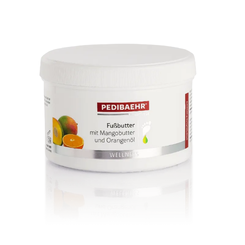 BAEHR Exfoliante afrutado para pies con aceite de mango y melocotón, 450ml (FRUCHT- FUSSPEELING) — Photo 2