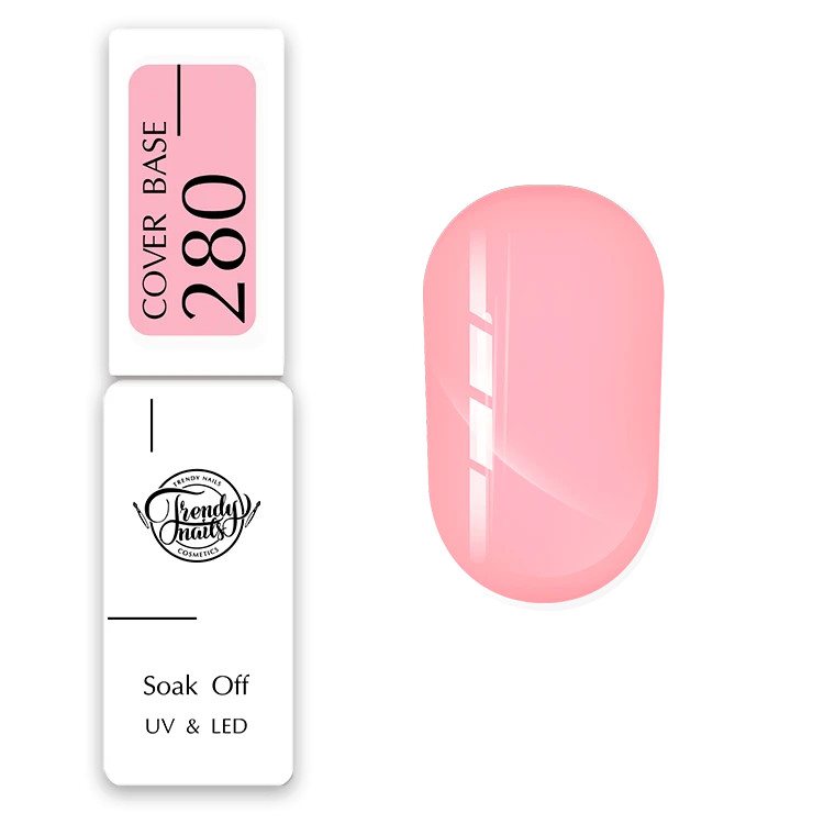 Trendy Nails Cover Base 280, 8ml — Photo 2