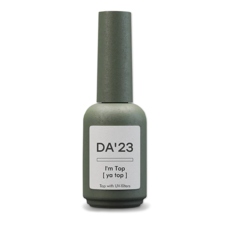 DA23 I'm Top no wipe with UV-filters, 14ml — Photo 2