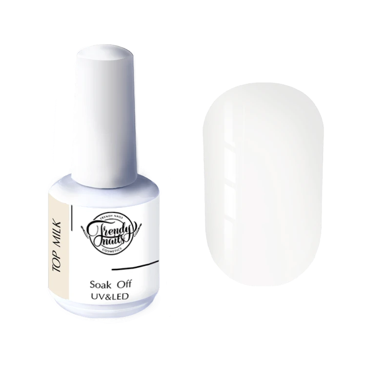 Trendy Nails Milk Top, 15ml — Photo 2