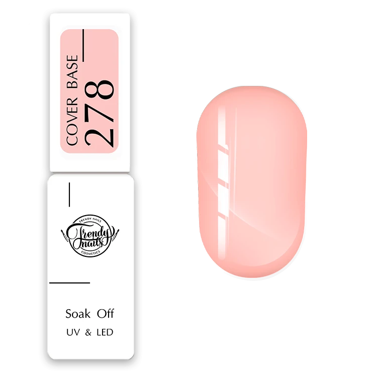 Trendy Nails Cover Base 278, 8ml — Photo 2