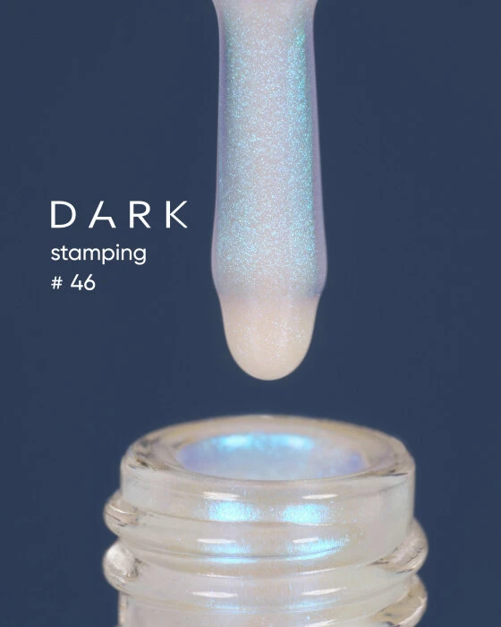 Dark by Rior Esmalte para Estampar 46 camaleón azul, 10ml — Photo 2