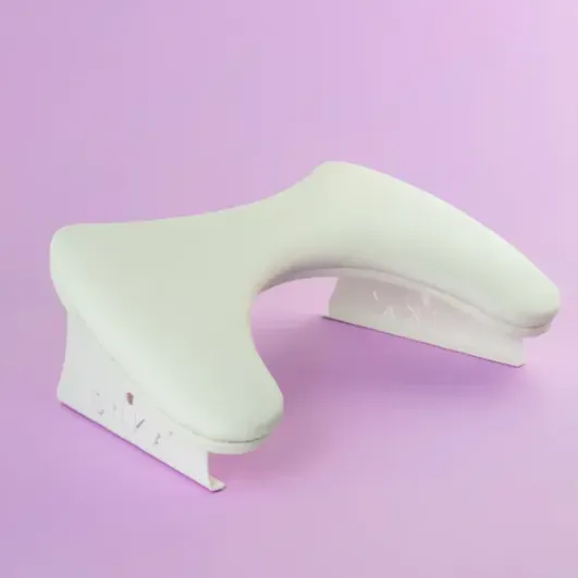 DNKa' Reposamanos anatómico para manicura, blanco — Photo 2